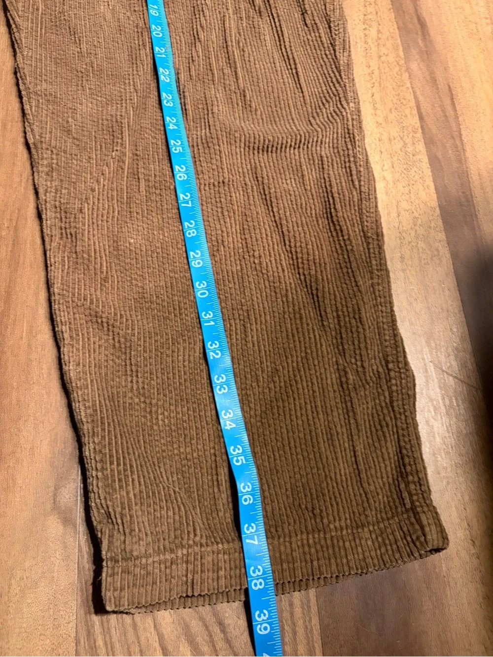 Men's Brown Corduroy Pants - Casual Relaxed Fit 100% cotton